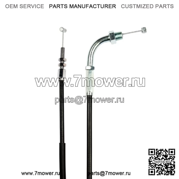 Трос дроссельной заслонки A (открытый) для литого диска Suzuki GS 550 E/ 58300-47001 - Image 2