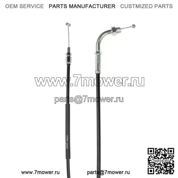 Трос дроссельной заслонки B (закрытый) для Suzuki GS 400 X (1977-1977)/ 58300-44600 - Image 2