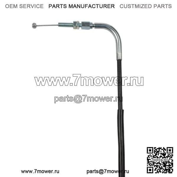 Трос дроссельной заслонки B (закрытый) для Suzuki VL 125/250 / 58300-26F10 - Image 3