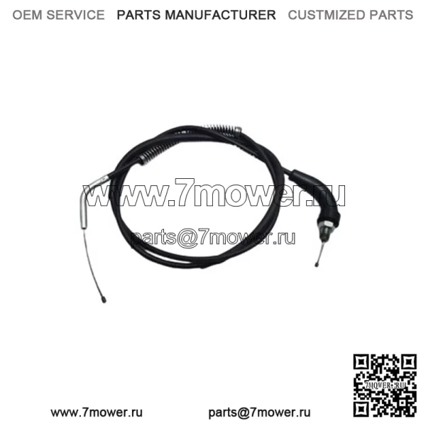 Suzuki NOS OEM RM125 1981-1983 Трос дроссельной заслонки 58300-14100 - Image 2
