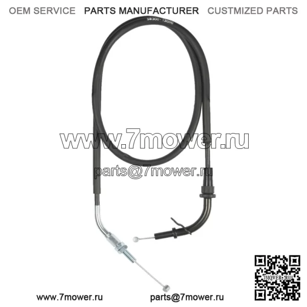 Трос дроссельной заслонки A (открытый) для Suzuki RV 125 Van Van (2003-2006)/ 58300-13G00