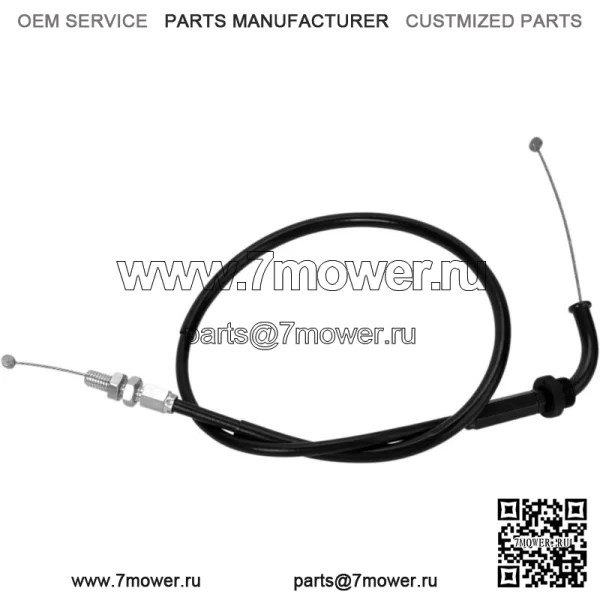 Черный виниловый тросик дроссельной заслонки 04-0219 (для: Suzuki) - Image 2
