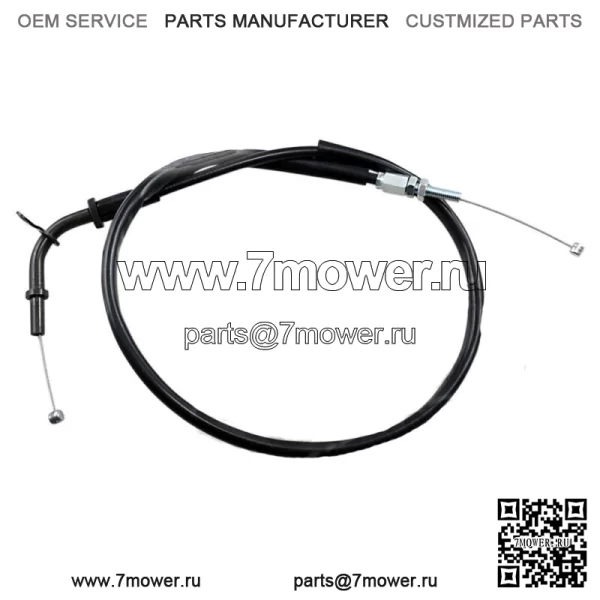 04-0192 1997-2000 SUZUKI GSXR 600 КАБЕЛЬ, ЧЕРНЫЙ ВИНИЛ, ДРОССЕЛЬНАЯ ЗАСЛОНКА (для: Suzuki)