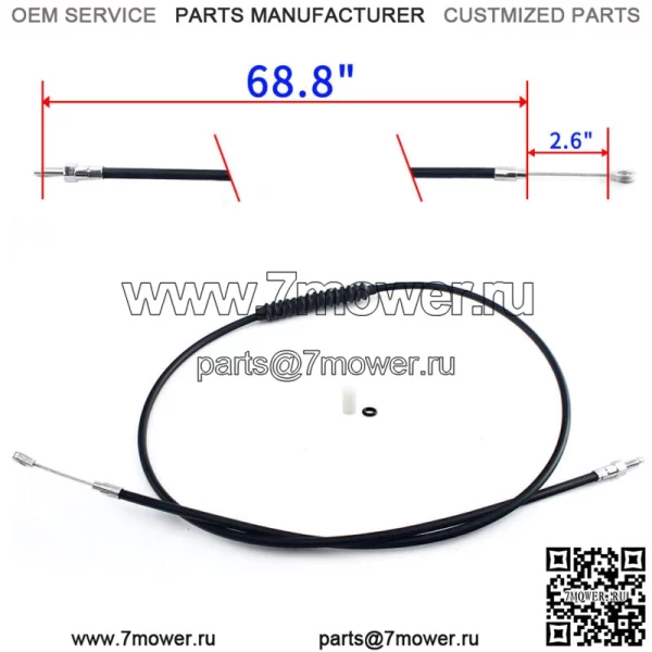 Трос сцепления Dyna Wide Glide 68,8 дюйма FXDWG 99-05 Low Rider FXDL FXDS-Conv 99 00