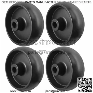 Колесо деки заменяет John Deere GX10168 Z225 Z245 Z425 L100 L130 G100, комплект из 4 шт.