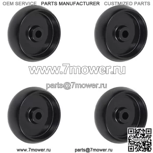 (4) Колеса деки газонокосилки подходят для John Deere L130 L120 L118 L111 L108 L100 D100 102 155