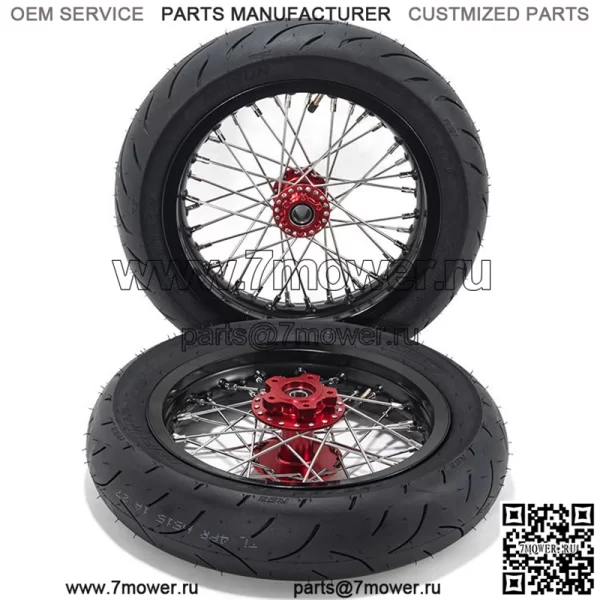 Новый дизайн комплектов спиц Supermoto для Sur-Ron Light Bee/Segway X160 X260 - Image 2