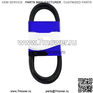 Зубчатый ремень привода насоса 1/2 X 51 дюйм Подходит для Exmark 109-1057 1-413095 Turf Ranger HP