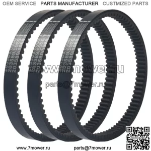 Приводной ремень, 3 шт., для Manco 5959 Comet 30 серии 203589 Go Kart Ken-Bar Sportworks
