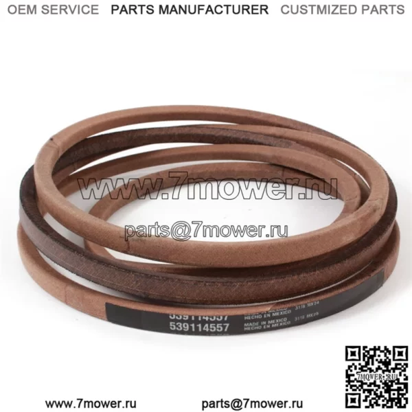 OEM 539114557 Ремень привода палубы для Z254 RZ5426 RZ5424 LSZ5422 LSZ5424 +