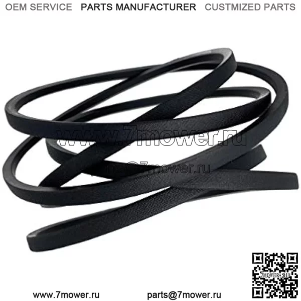 Ремень палубы 1/2 x 100 дюймов для Ariens 21546422 21547025 / AYP 197253 532197253 / Husqvarna 532197253 592855001 - Image 2