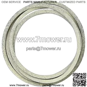 Ремень привода деки, совместимый с Husqvarna 592951801 Z254F MZ54 с деками 54 дюйма 967680901 96768