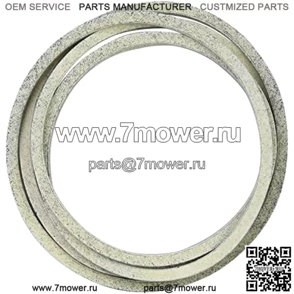 Ремень привода деки, совместимый с Husqvarna 592951801 Z254F MZ54 с деками 54 дюйма 967680901 96768
