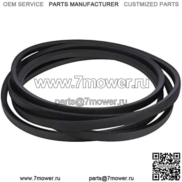 Приводной ремень 1/4 дюйма X56 1/8 дюйма для бункерных граблей John Deere RE28721 1200 и 1200A