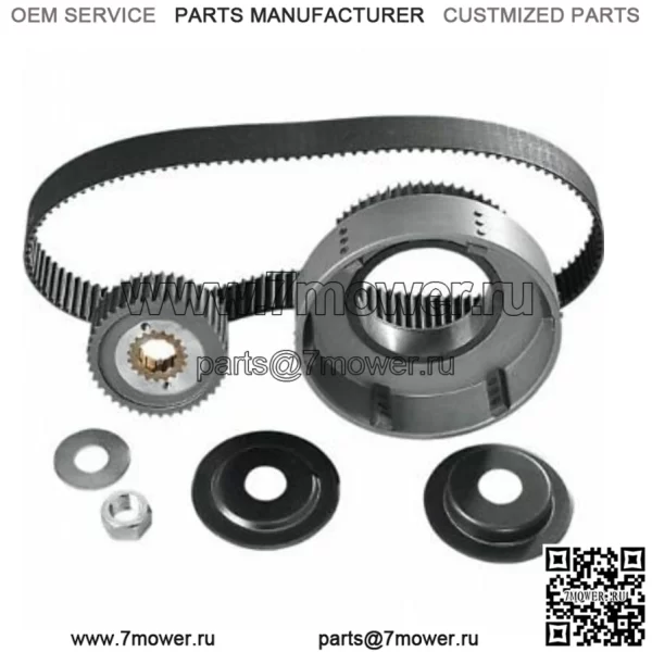 Новый ременный привод BDL Belt Drives Ltd 8 мм 1,5 дюйма 1965-1978 годов Electric Harley Shovelhead (для: Harley-Davidson)