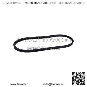 Ремень привода насоса подходит для дек Hustler FasTrak размером 48 и 54 дюйма 600979 1/2 x 70,5 дюйма