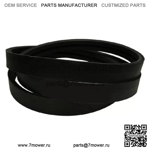 Ремень для деки подходит для Kubota K5647-34710 K5647-34711 60 дюймов ZD326 ZD331