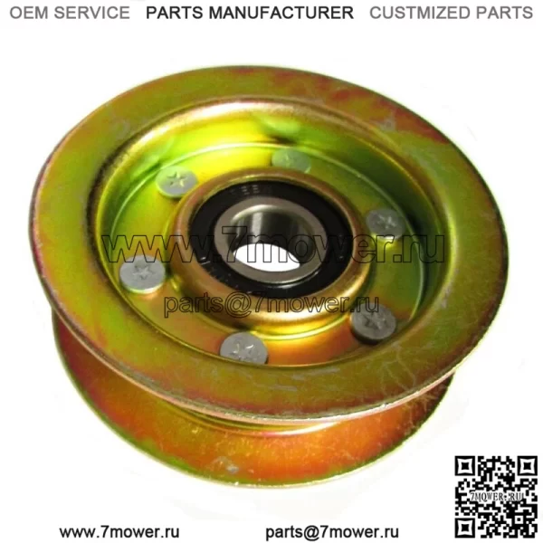 Сверхмощный металлический плоский натяжной шкив для косилки GY22172 GY20067 L110 L118 L120 L130