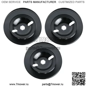 3 шкива шпинделя для шкива John Deere LA130 LA140 L120 L130 X140 S240 145 155C