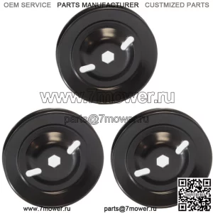 Шкив 3PK для John Deere M155979 GX20335 L120 L130 LA130 LA140