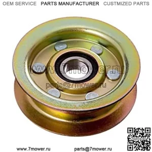 Плоский натяжной шкив подходит для John Deere GY20067 и GY22172 L100-L130 42 и 48 дюймов.
