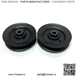 Комплект из 2 V-образных натяжных шкивов для MTD, Cub Cadet, Troy Bilt 756-04325, 956-04325
