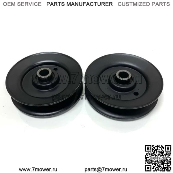 Комплект из 2 V-образных натяжных шкивов для MTD, Cub Cadet, Troy Bilt 756-04325, 956-04325
