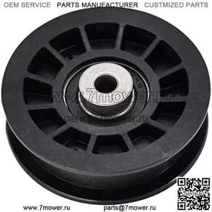 539110311 Плоский натяжной шкив 539-110311 Совместим с Husqvarna AYP Craftsman Poulan EZ4217 EZ4824 RZ4219 RZ5424 EZ5224 Z4218 Трактор/косилка для газонов, совместимая с роторной газонокосилкой 14259