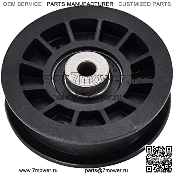 539110311 Плоский натяжной шкив 539-110311 Совместим с Husqvarna AYP Craftsman Poulan EZ4217 EZ4824 RZ4219 RZ5424 EZ5224 Z4218 Трактор/косилка для газонов, совместимая с роторной газонокосилкой 14259