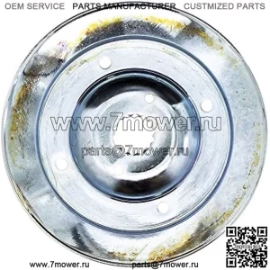Шкив John Deere OEM с демпфером Тракторы-косилки 1400 1500 717 737 797 Деталь № TCU15036