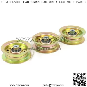 (Упаковка из 3 шт.) Плоский натяжной шкив для газонокосилки TimeCutter SS 5060 74632 2013 г.