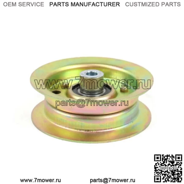(Упаковка из 3 шт.) Плоский натяжной шкив для газонокосилки TimeCutter SS 5060 74632 2013 г. - Image 4