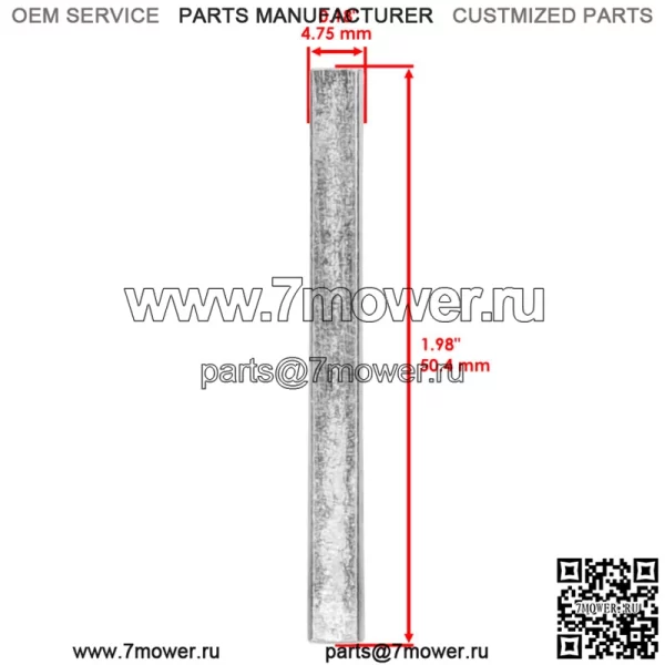 Ключ оси заднего колеса для John Deere L110 L111 L120 L130 LA100 LA105 LA110 LA115 - Image 2