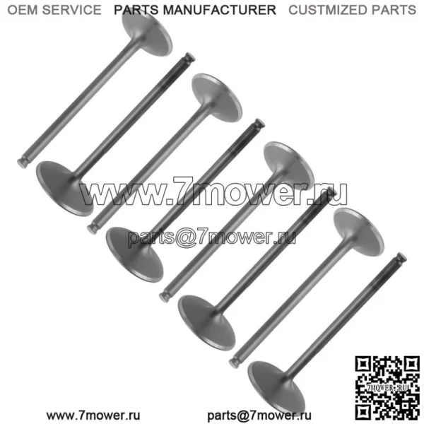 4 впускных и выпускных клапана для Polaris Ranger RZR 570 12-16/RZR XP 4 900 12-13 (для: Polaris Sportsman 570)