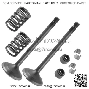 2 комплекта выпускных клапанов для Yamaha Rhino 660 4x4 2004 2005 2006 2007 (Для: 2006 Yamaha Rhino 660)