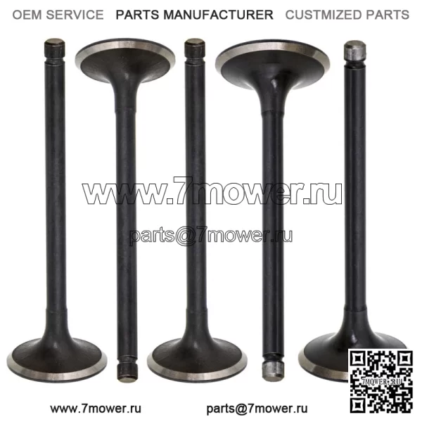 Впускной и выпускной клапан двигателя для Yamaha Grizzly Raptor Rhino 660 660R 2001-2008 (подходит: Yamaha Rhino 660)