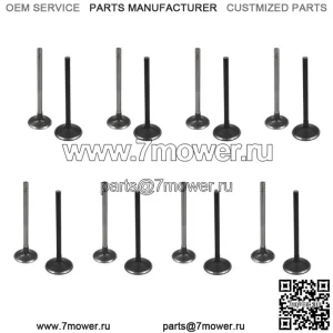 16X впускных и выпускных клапанов двигателя, подходящих для Aura GM ECOTEC DOHC 2.0L 2.2L 2.4L
