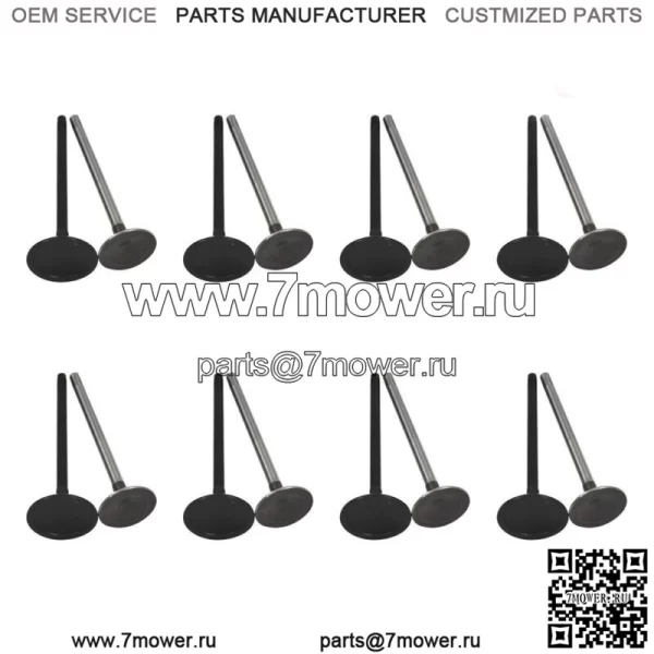 16X впускных и выпускных клапанов двигателя, подходящих для Aura GM ECOTEC DOHC 2.0L 2.2L 2.4L - Image 3