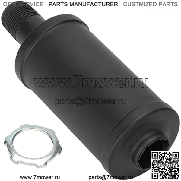 Глушитель выхлопа для Predator 196cc 212cc 301cc 420cc Coleman CT200u Trail 200 BT200x CT100u CC100x Go Kart Mini Bike Massimo Baja MB200 KT196 GX160 GX200 Clone 6,5 л.с. Детали двигателя черные