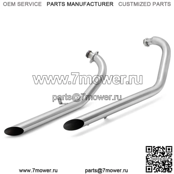 Выхлопные трубы мотоцикла для Kawasaki Vulcan 800 400 VN800 VN400 EN800 EN400 - Image 2