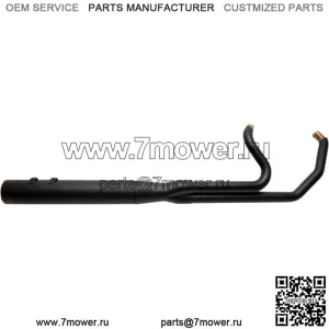 Полная выхлопная система Cycle Black 2 в 1 Sidewinder 07-16 Harley Touring (Для: Harley-Davidson)