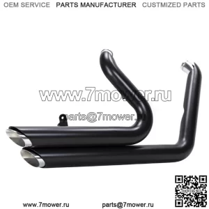 Черные выхлопные трубы Short Shots Short Shots Harley Dyna FXD 91-05 (Для: Harley-Davidson)
