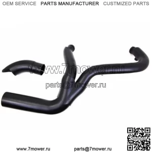 Черный разъем выхлопной трубы High Output 2 в 1 Harley Touring Bagger 2007-2016 (Для: Harley-Davidson)