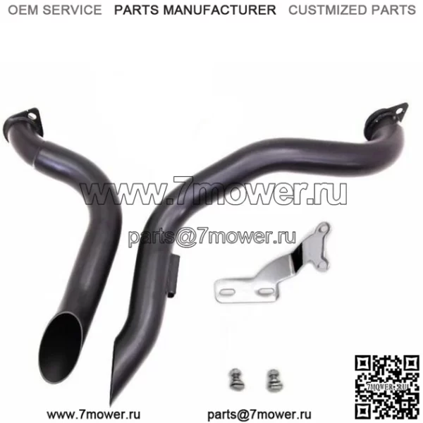 2-дюймовые выхлопные трубы LAF LAF Black Y Down Draft Drag Pipes 71-84 Harley Shovelhead (для: Harley-Davidson)