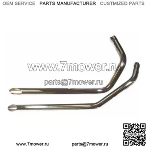 V-Factor 1 3/4" Хромированные 40-дюймовые выхлопные трубы Harley Ironhead Sportster Chopper (Для: Harley-Davidson)