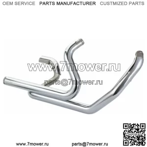 Хромированные выхлопные трубы Power-Tune Duals Harley 17-20 Touring Bagger (для: Harley-Davidson)