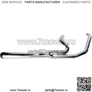 Выхлопная система Bassani Chrome Road Rage 2 Into 1 Megaphone Harley Dyna FXD 91-05 (Для: Harley-Davidson)