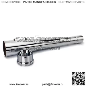 Хромированный глушитель из нержавеющей стали для Harley Touring