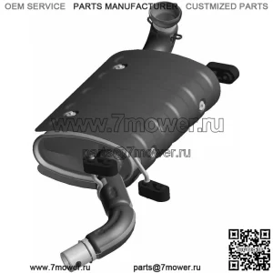 Глушитель выхлопа Polaris Ranger 900 XP Regular and Crew 2013-2015 1262574