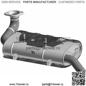Глушитель глушителя Polaris Genearal RZR 1000 EPS 1262670